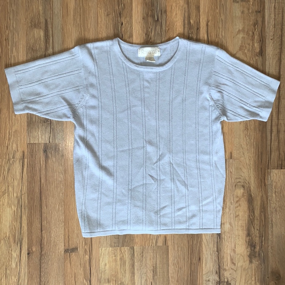 Sweater Short Sleeve Top
